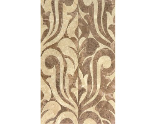 Gracia Ceramica Декор Saloni Brown коричневый 01 30х50