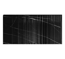 AXIMA Плитка настенная Орлеан черная рельеф 30х60