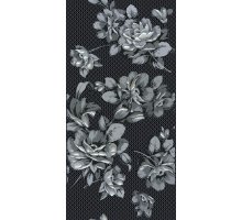 Нефрит Декор Аллегро черный цветы