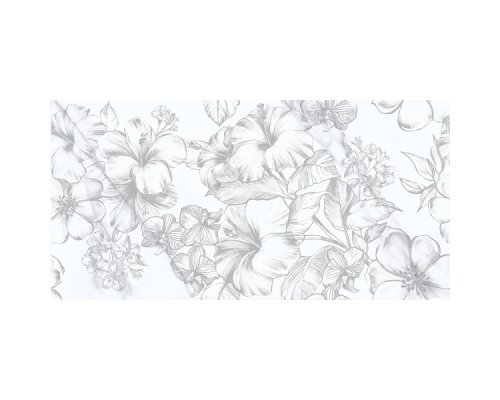 Azori Плитка настенная Carrara Flowers 31.5х63