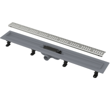 Simple - Водоотводящий желоб с порогами для перфорированной решетки, арт. APZ10-750M