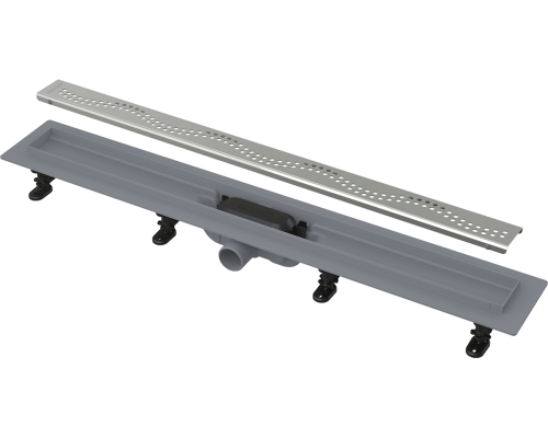 Simple - Водоотводящий желоб с порогами для перфорированной решетки, арт. APZ8-550M