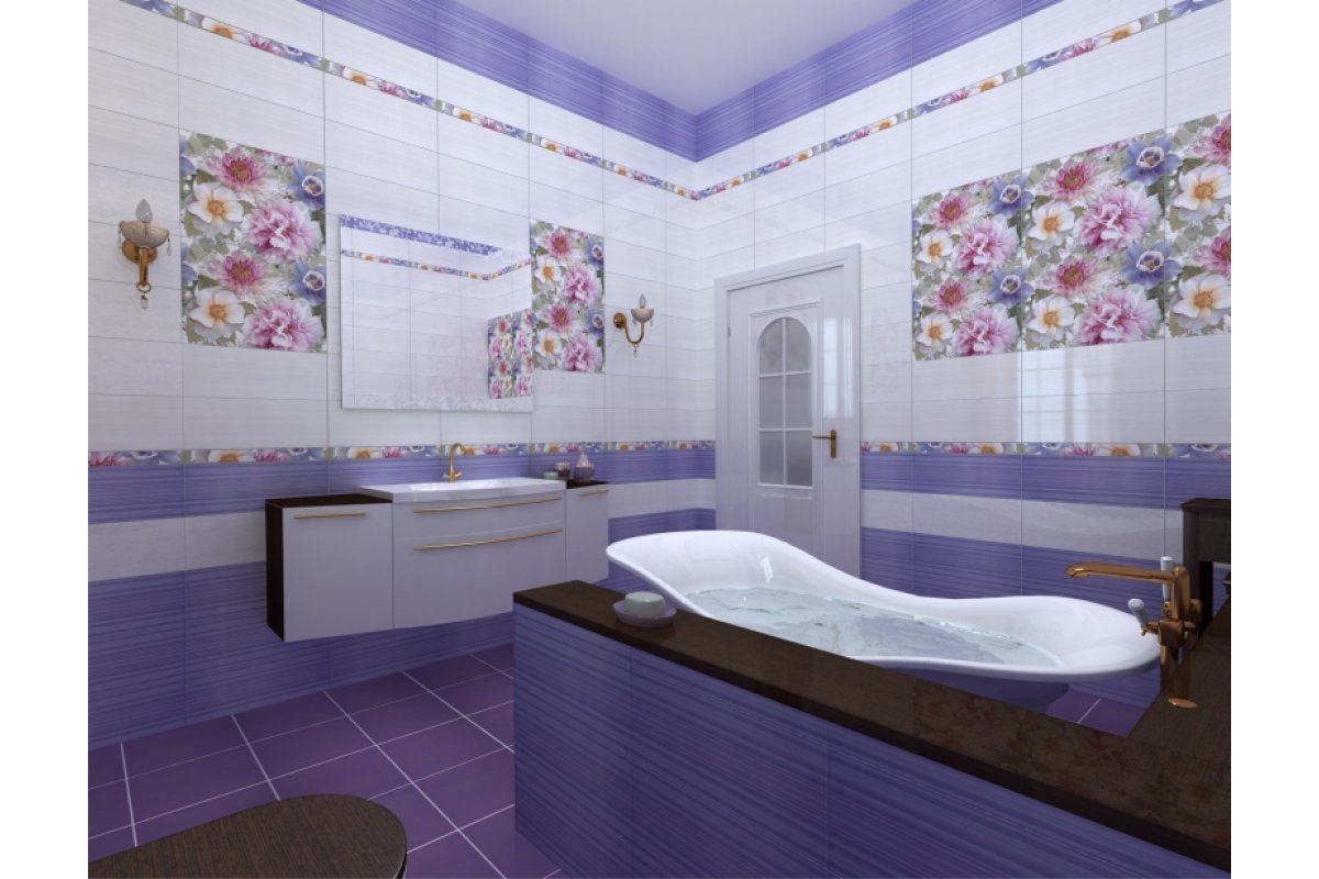 плитка батик в ванную комнату дизайн фото