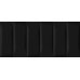 Cersanit Evolution облицовочная плитка рельеф кирпичи черный (EVG233) 20x44