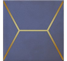 Kerama Marazzi Витраж Декор синий OP/C181/17065 15х15