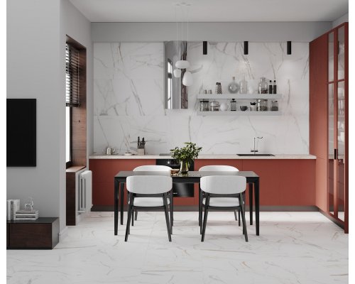Laparet Calacatta Milan Керамогранит 60х60 Полированный Laparet Calacatta Milan Керамогранит 60х60 Полированный