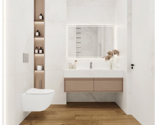 Laparet Advance White Керамогранит белый 80х160 сатинированный