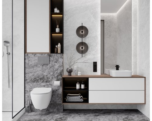 Laparet Bohemian Grigio Керамогранит серый LP6012G0101R 59,5х119,1 матовый карвинг