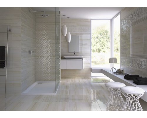 Vitra Brooklyn Бордюр Светло-бежевый K082001 10х60