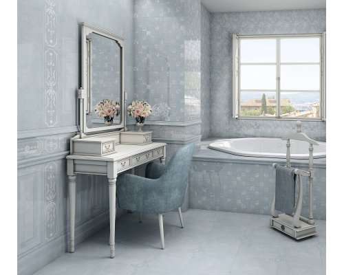 Kerama Marazzi Каподимонте Плитка настенная панель голубой 11102 N 30х60