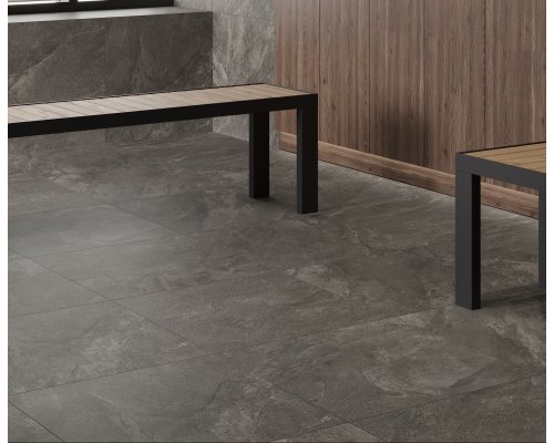 Laparet Porter Gray PRO Керамогранит серый LP6060G0191R 59,5х59,5 матовый карвинг R10 STR