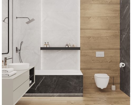 Laparet Timeless Pearl Керамогранит светло-серый LP6060G0021R 59,5х59,5 матовый карвинг