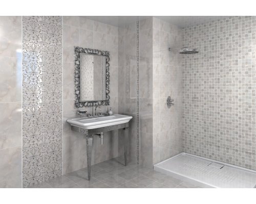Kerama Marazzi Вирджилиано Декор мозаичный серый MM11101 30х30