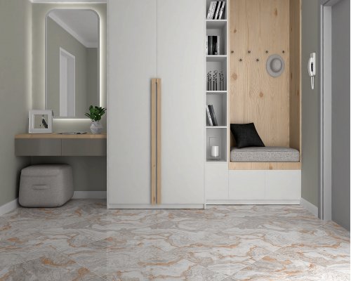 Laparet Gray Плитка настенная серый 25х75