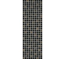 Kerama Marazzi Астория Декор черный мозаичный MM12111 25х75
