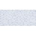 Cersanit Pudra облицовочная плитка мозаика рельеф голубой (PDG043D) 20x44