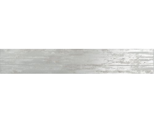 Kerama Marazzi Белем Бордюр серый светлый глянцевый обрезной VT/A448/13110R 14,5х89,5