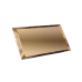 ДСТ Прямоугольная зеркальная бронзовая плитка с фацетом 10мм ПЗБ1-01 - 240х120 мм/10шт