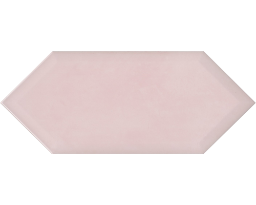 Kerama Marazzi Фурнаш грань розовый светлый глянцевый 35024 14х34