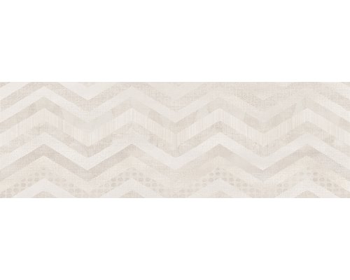 Cersanit Shevron Плитка настенная декорированная бежевый (VNU011D) 25x75