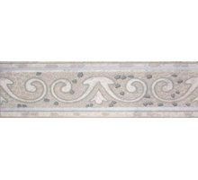 LB-CERAMICS Тенерифе Бордюр серебрянный 7304-0004 14х45