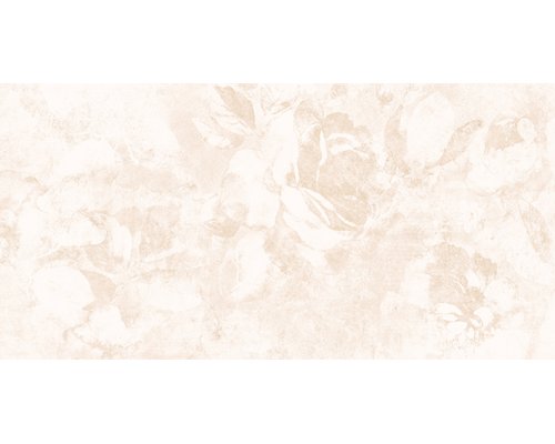 Cersanit Fresco Плитка настенная декорированная рельеф цветы светло-бежевый (C-FRL302D) 29,7x60
