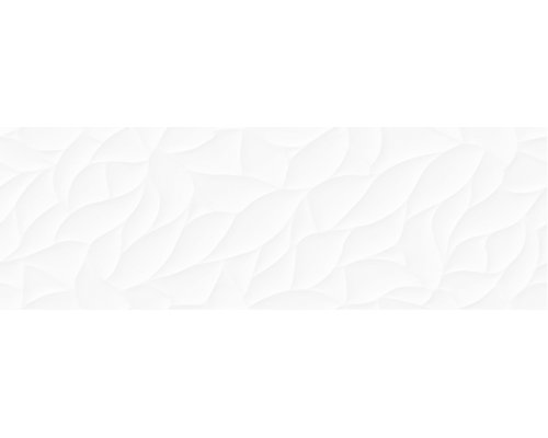 Cersanit Glory Плитка настенная рельеф. белая (GOU052) 25x75