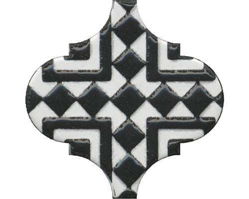 Kerama Marazzi Арабески Декор глянцевый орнамент OS/A25/65000 6,5х6,5