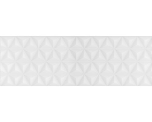 Kerama Marazzi Диагональ белый структура обрезной 12119R 25х75