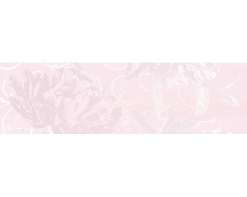 Ibero Dec. Flower Pink A Декор 29x100