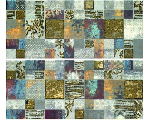 Latina Frades Mosaico Gris Панно комплект из 2 плиток 250х600 мм/500х600 мм