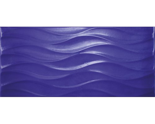 Cersanit Wave Плитка настенная синяя (WAG121) 20х44