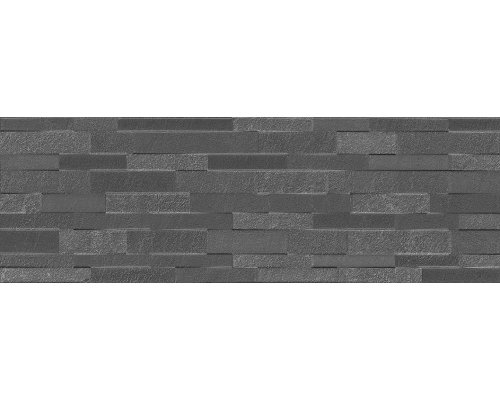 Kerama Marazzi Гренель Плитка настенная серый темный структура обрезной 13055R 30х89,5