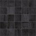 Laparet Metallica Декор мозаичный чёрный MM34034 25х25