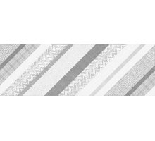 Cersanit Hugge Вставка B серый (HG2U092DT) 25x75