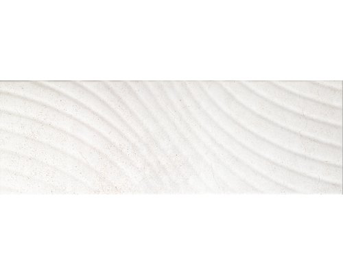 Керамин Сонора 7 тип 1 Плитка настенная декор белый, волна 25х75