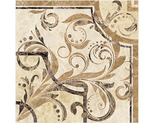 Ceramica Classic Illyria vendom marrone Вставка напольная 30х30