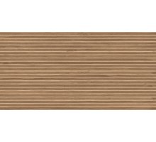 Laparet Wood Canarium Almond Stripes Керамогранит тёмно-бежевый 60х120 матовый карвинг