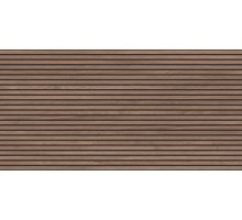 Laparet Wood Canarium Wenge Stripes Керамогранит коричневый 60х120 матовый карвинг
