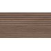 Laparet Wood Canarium Wenge Stripes Керамогранит коричневый 60х120 матовый карвинг