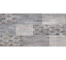 Azori Pandora Плитка настенная Grey Ornament 31,5x63