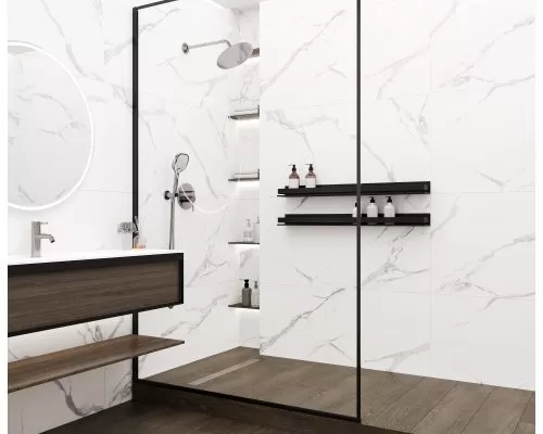 Ceradim Calacatta Splendid Silver Керамогранит белый 60х60 Матовый