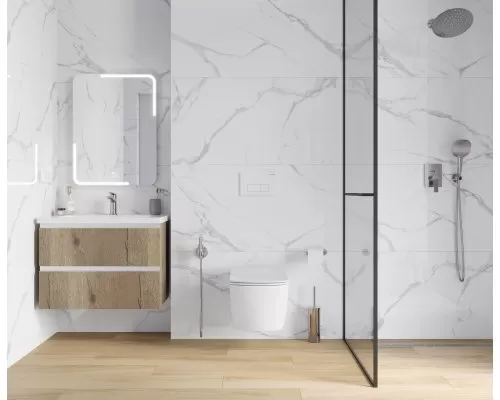 Ceradim Calacatta Splendid Silver Керамогранит белый 60х60 Матовый