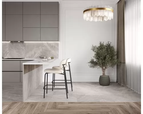 Laparet Crystal Grey Керамогранит серый 60x120 Сатинированный
