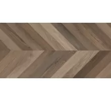 Laparet Wood Latina Brown Chevron M Керамогранит коричневый 60х120 матовый карвинг
