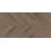 Laparet Wood Latina Brown Chevron Керамогранит коричневый 60х120 матовый карвинг